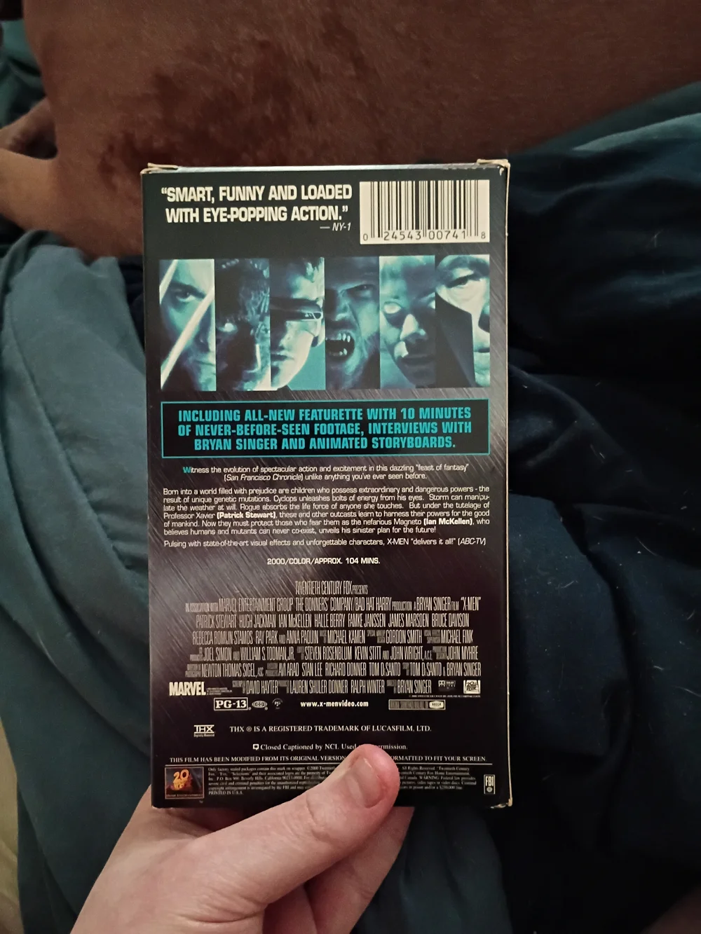 X-Men Movie From 2000 on VHS